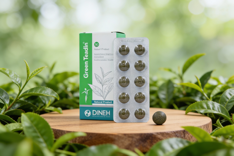 ترکیبات طبیعی قرص گرین تیدین دینه برای سلامت و متابولیسم